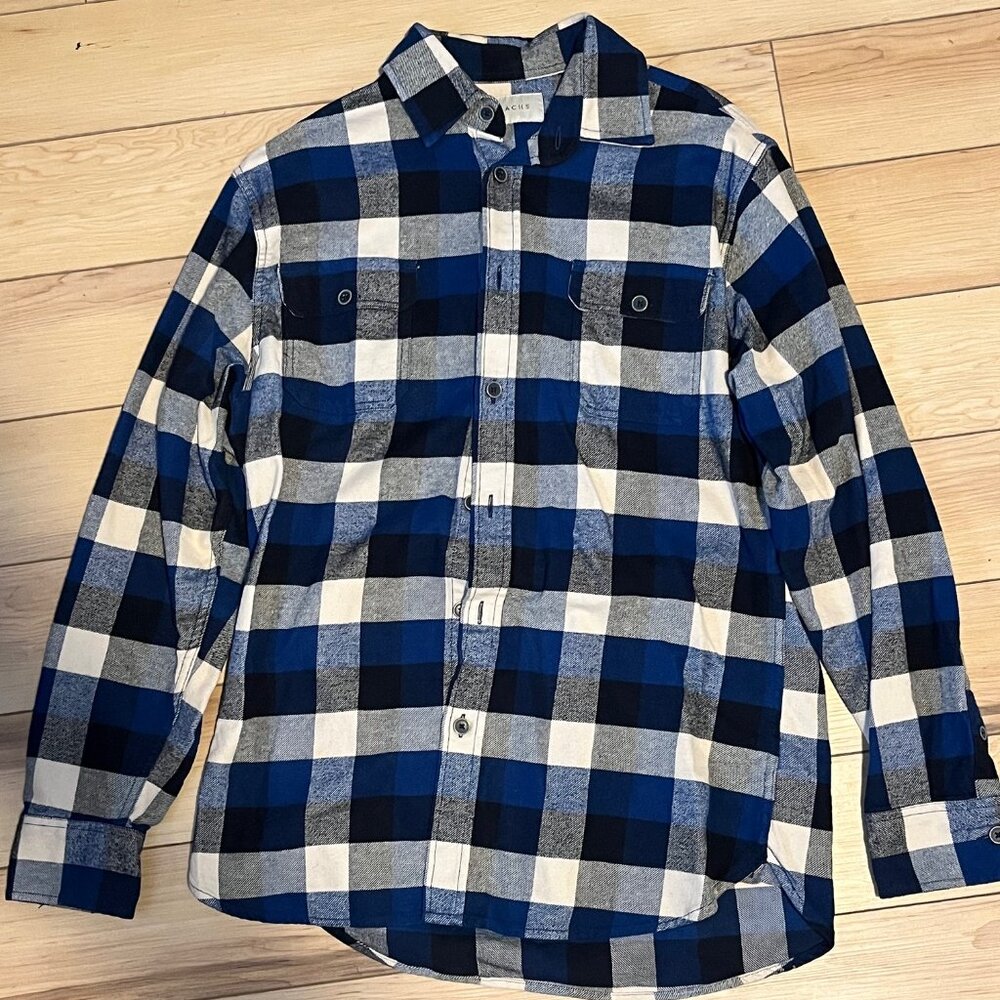 JACHS Plaid Flannel – Men’s Medium
